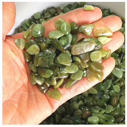 Green Apatite Bonsai Decorative Stone Gravel