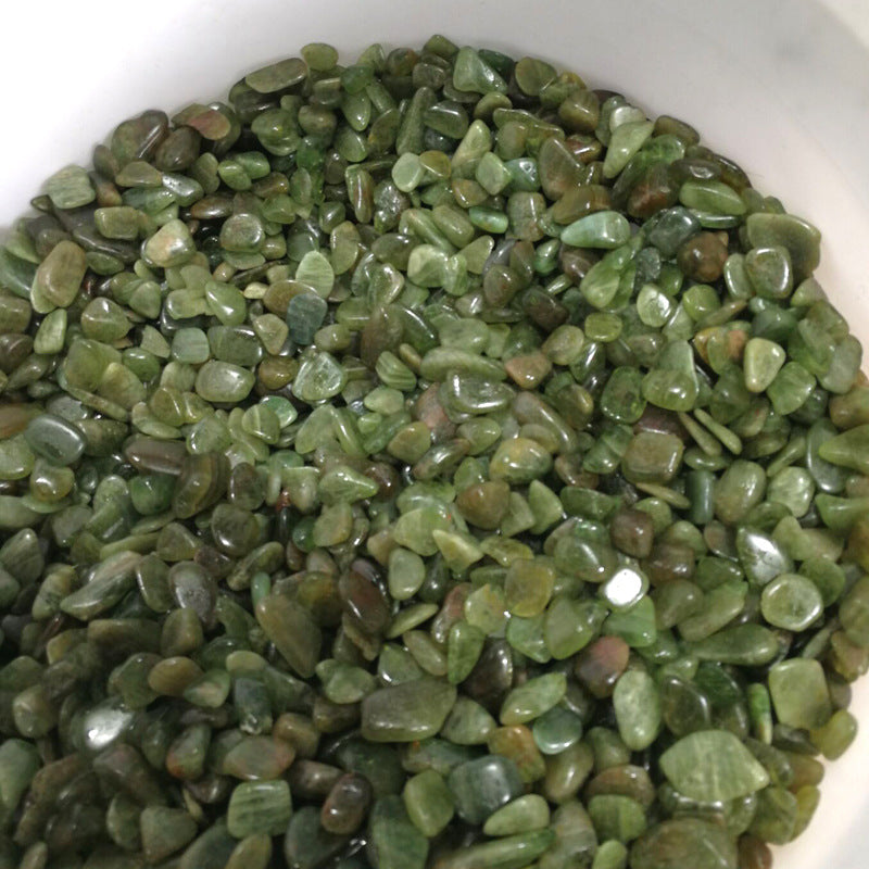 Green Apatite Bonsai Decorative Stone Gravel