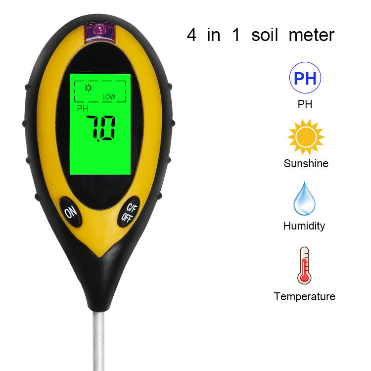 Electronic Soil Moisture and PH Detector