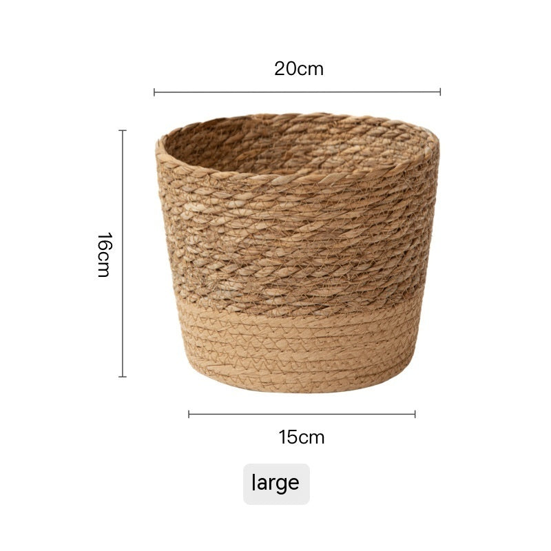 Woven Rattan Vine Plant Pot