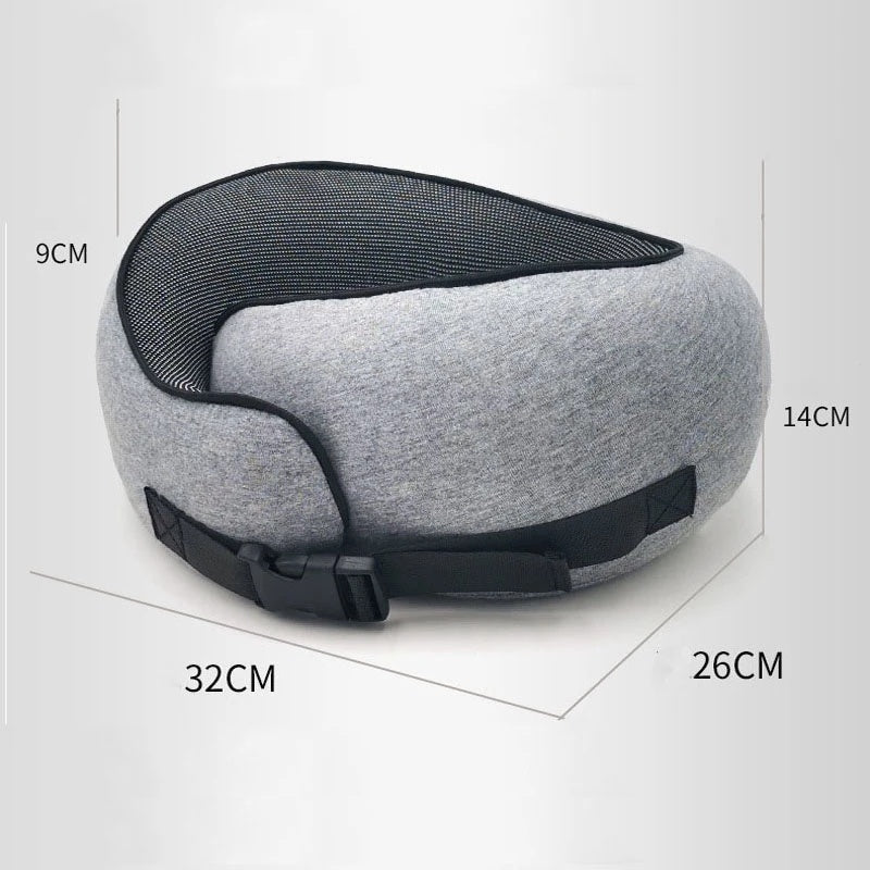 U-Shaped Memory Foam Neck Pillow Cushion