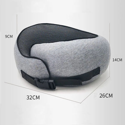 U-Shaped Memory Foam Neck Pillow Cushion