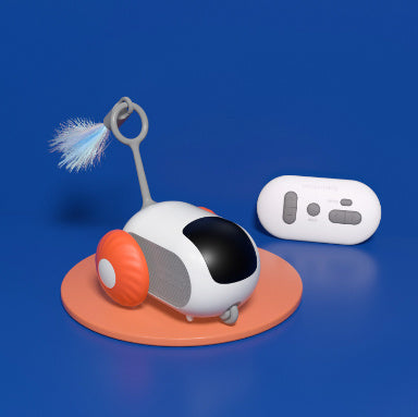 Remote Control Interactive Cat Toy USB Charging Chasing Automatic Self-moving