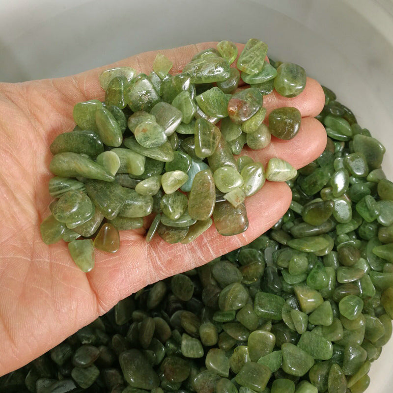 Green Apatite Bonsai Decorative Stone Gravel