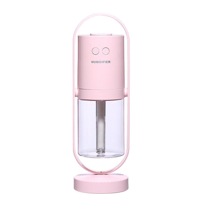 USB Air Humidifier For Home With Projection Night Lights