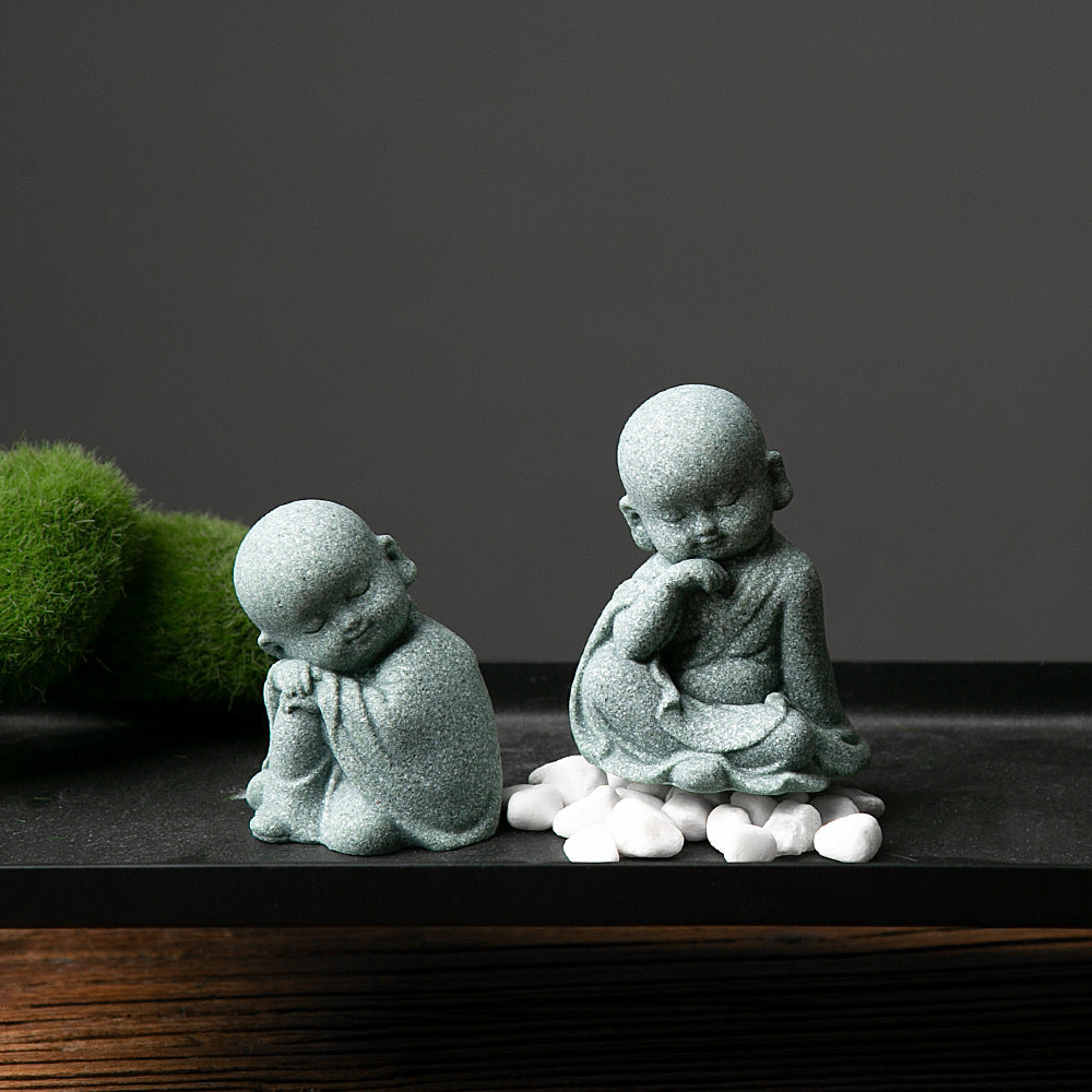 Decorative Samanera Monk Statue