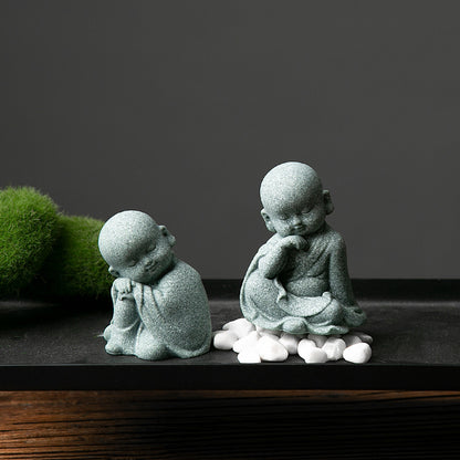 Decorative Samanera Monk Statue