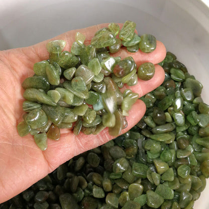 Green Apatite Bonsai Decorative Stone Gravel