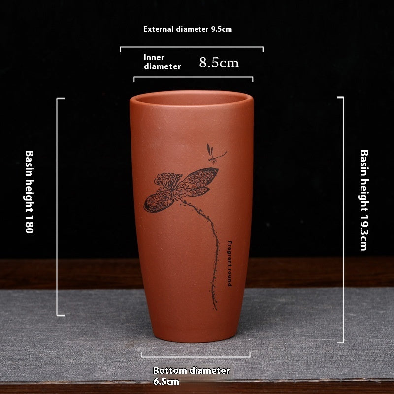 Purple Sand Orchid Small Size Desktop Bonsai