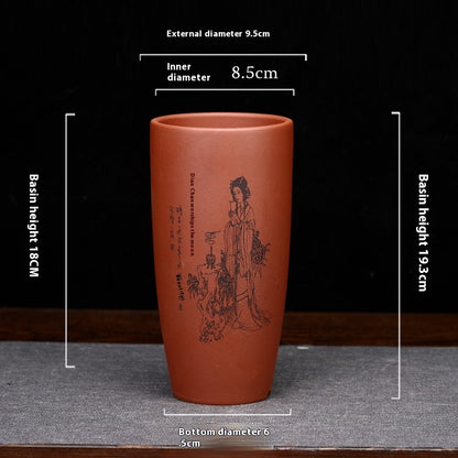 Purple Sand Orchid Small Size Desktop Bonsai