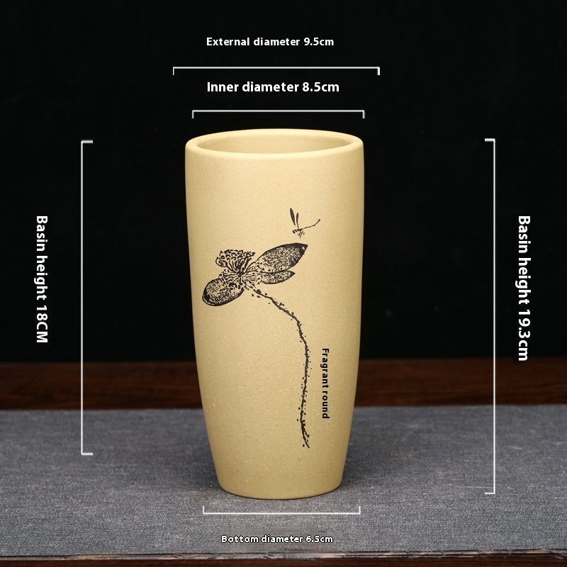 Purple Sand Orchid Small Size Desktop Bonsai