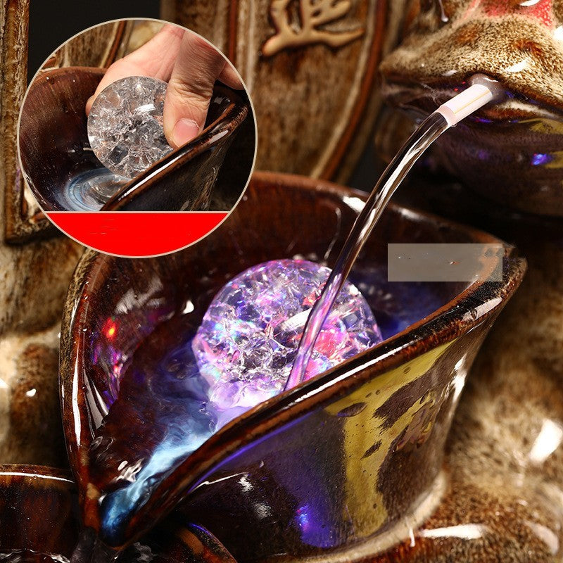 Glass Ball Bonsai Ornaments