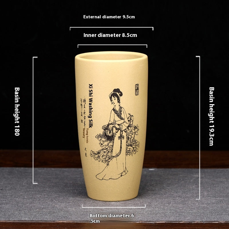 Purple Sand Orchid Small Size Desktop Bonsai