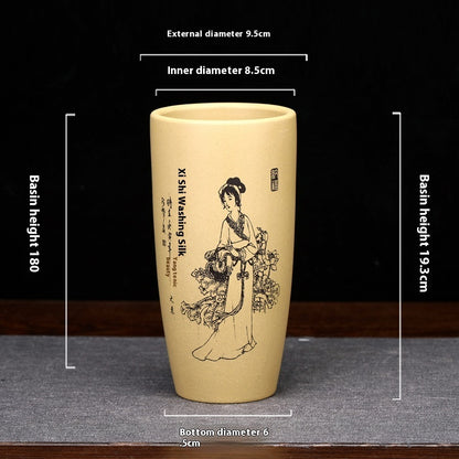 Purple Sand Orchid Small Size Desktop Bonsai