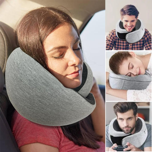 U-Shaped Memory Foam Neck Pillow Cushion