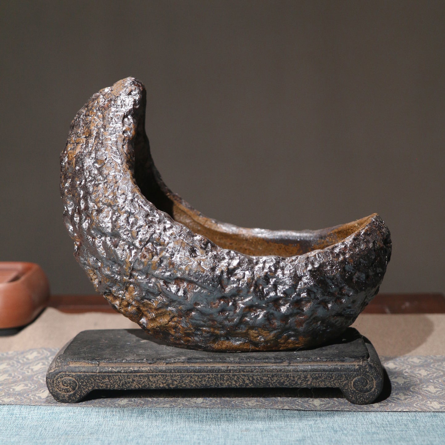 Ceramic Moon Handmade Bonsai Pot