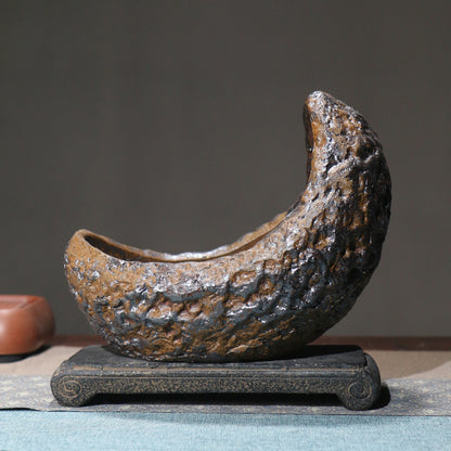 Ceramic Moon Handmade Bonsai Pot