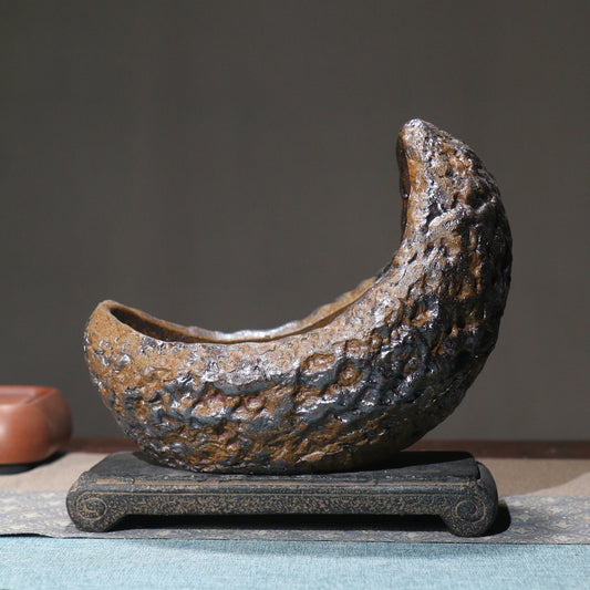Ceramic Moon Handmade Bonsai Pot