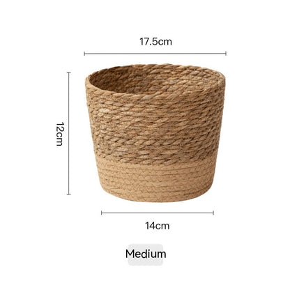 Woven Rattan Vine Plant Pot