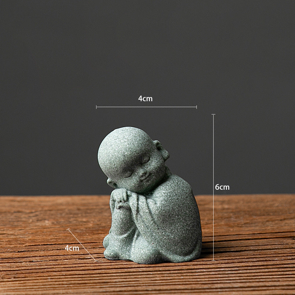 Decorative Samanera Monk Statue