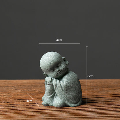 Decorative Samanera Monk Statue