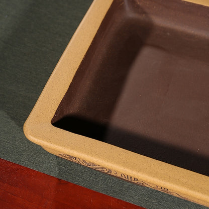 Absorbent Stone Bonsai Base Flowerpot