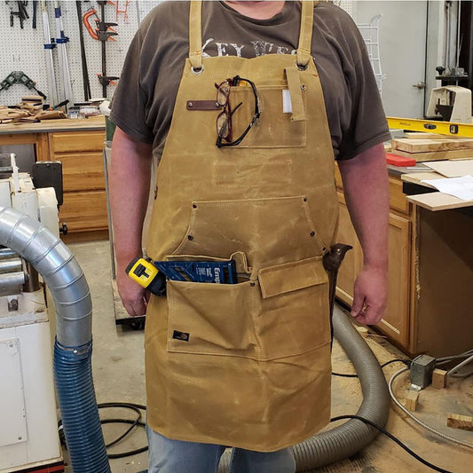 Waxed Canvas Gardening Apron