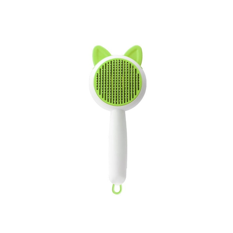 Self Cleaning Pet Hair Remover Brush For Dogs Cats Grooming Tools