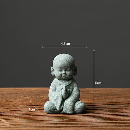 Decorative Samanera Monk Statue