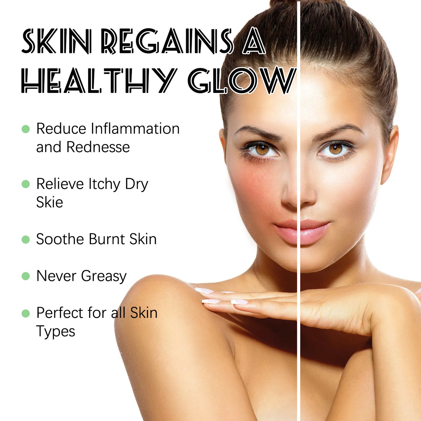 Aloe Vera Bronzing Tanning Cream and Sunburn Repair Gel