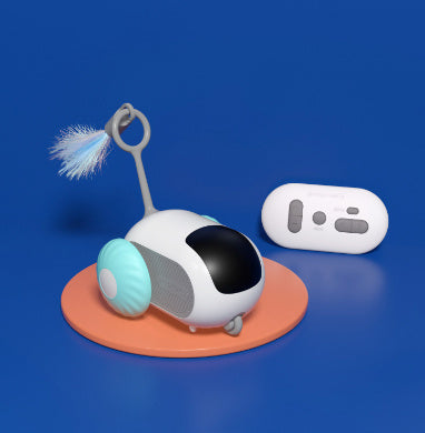 Remote Control Interactive Cat Toy USB Charging Chasing Automatic Self-moving