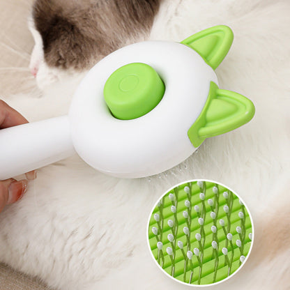 Self Cleaning Pet Hair Remover Brush For Dogs Cats Grooming Tools