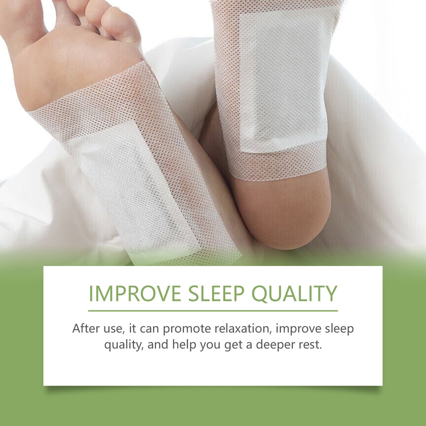 Daily Gentle Cleaning Bamboo Charcoal Care Foot Patch