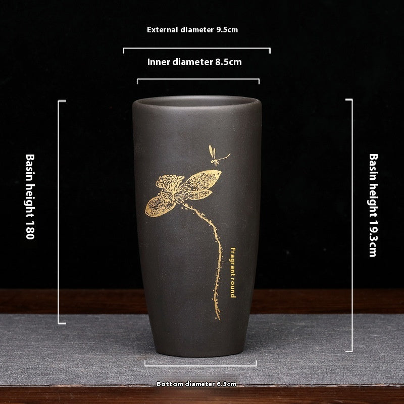 Purple Sand Orchid Small Size Desktop Bonsai