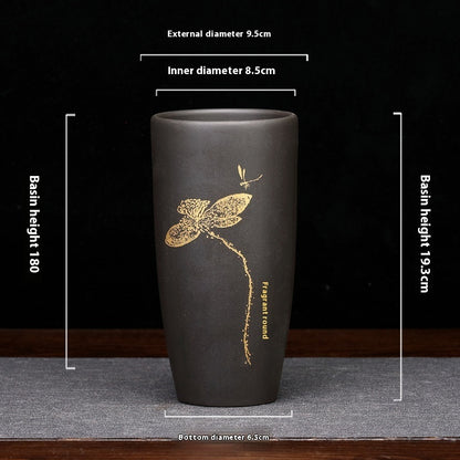 Purple Sand Orchid Small Size Desktop Bonsai