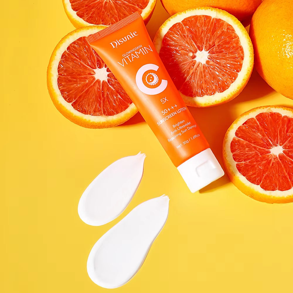 Sunscreen SPF 50 Vitamin C Collagen Moisturizer