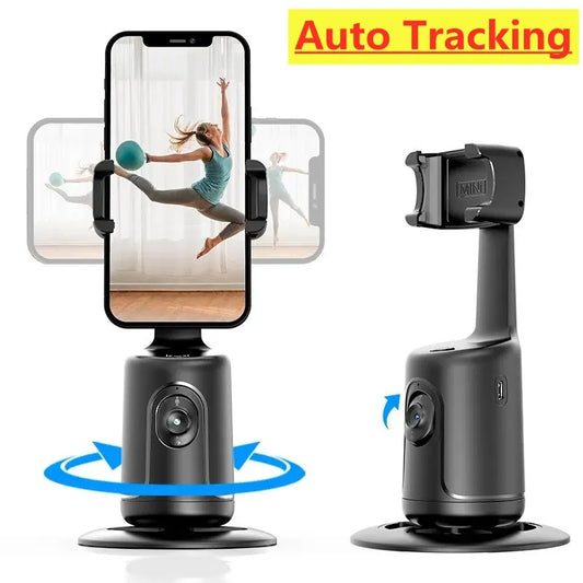 Smart Automatic AI Face Tracking Gimbal Phone Holder For Smartphone Video Vlog Live Stabilizer Tripod