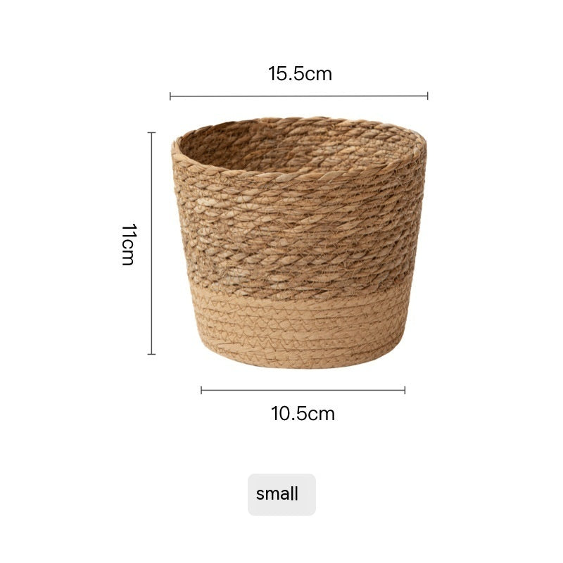 Woven Rattan Vine Plant Pot