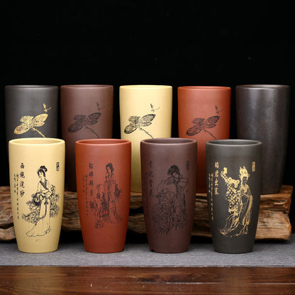 Purple Sand Orchid Small Size Desktop Bonsai