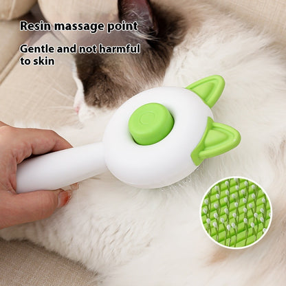 Self Cleaning Pet Hair Remover Brush For Dogs Cats Grooming Tools